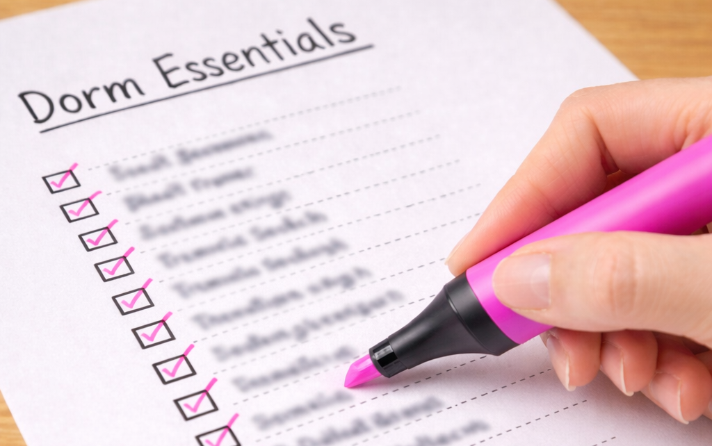 Dorm Essentials Banner
