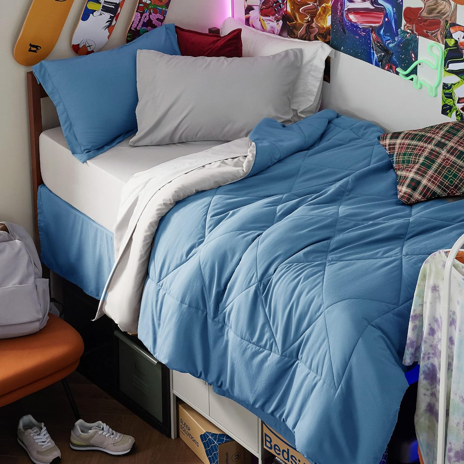 College Dorm Twin XL Mattress Essentials Simplified - The Dorm Room Shop