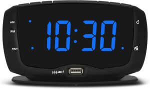 Dorm Alarm Bedside Clock Radio