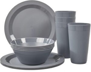 Plastic Dinnerware Set