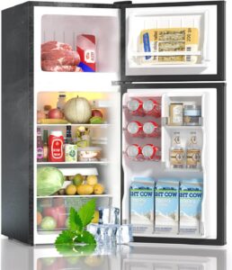 Mini Fridge Freezer Combo