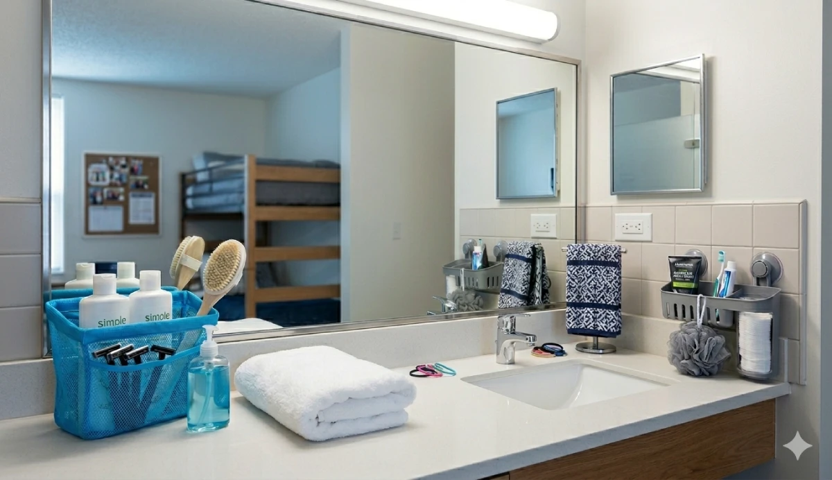 Dorm Bathroom Image